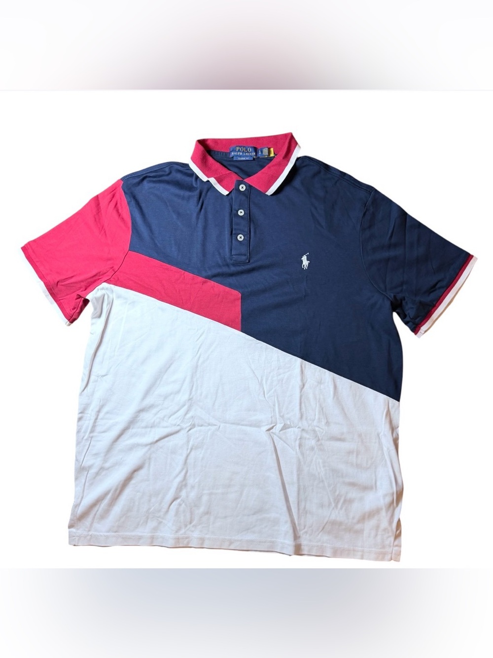 🔥 Polo Ralph Lauren Classic Fit Mens Sz L Polo 🔥